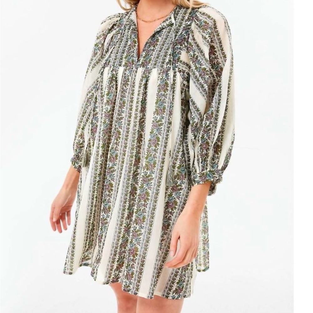 MILLE daisy dress in goa stripe XS